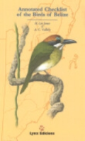 Jones, Vallely : Annotated Checklist of the Birds of Belize :