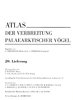 Martens (Hrsg.) et al: Atlas der Verbreitung palaearktischer Vögel, 20. Lieferung