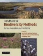 Hill, Fasham, Tucker, Shewry, Shaw (Hrsg.) : Handbook of Biodiversity Methods : Survey, Evaluation and Monitoring