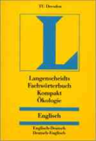 TU Dresden : Fachwörterbuch Kompakt Ökologie : Englisch-Deutsch, Deutsch-Englisch