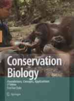 Van Dyke : Conservation Biology : Foundations, Concepts, Applications