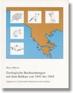 Münch : Rudolstädter Naturhistorische Schriften : Supplement 2: Zoologische Beobachtungen auf dem Balkan von 1941 bis 1945