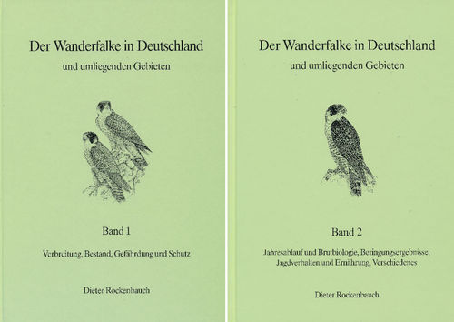 Rockenbauch: Der Wanderfalke in Deutschland und umliegenden Gebieten - Band 1+2