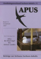 Weißgerber: Atlas der Brutvögel des Zeitzer Landes - Apus, Band 13, Sonderheft 2007
