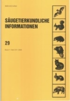Angermann, Görner, Stubbe (Hrsg.) : Säugetierkundliche Informationen : Band 5, Heft 29 (2004)
