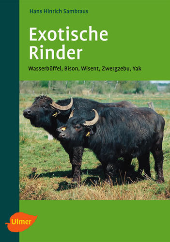 Sambraus: Exotische Rinder: Wasserbüffel, Bison, Wisent, Zwergzebu, Yak