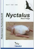 Haensel (Hrsg.) : Nyctalus : Fledermaus-Fachzeitschrift - Neue Folge