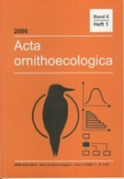 Görner (Hrsg.) : Acta ornithoecologica : Band 6, Heft 1 (2006)