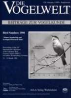 Helbig, Flade : Bird Numbers 1998 : Where Monitoring and Ecological Research meet - Sonderband der Zeitschrift »Die Vogelwelt«, 1999