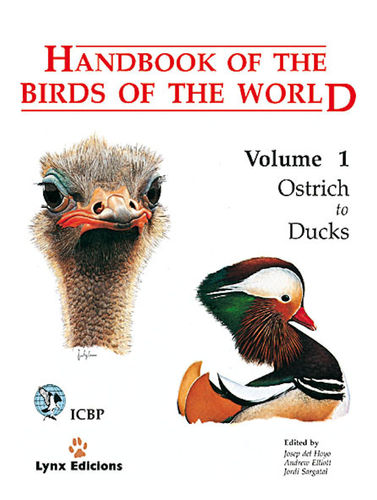 Hoyo, del; Elliott; Sargatal (Hrsg.): Handbook of the Birds of the World, Volume  1