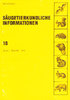 Angermann, Görner, Stubbe  (Hrsg.): Säugetierkundliche Informationen - Band 3, Heft 18 (1994)