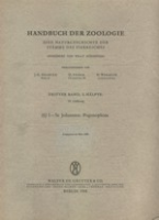Kükenthal (Begr.), Beier, Fischer, Helmcke, Starck; Johannsson (Hrsg. d. Lfg.) : Handbuch der Zoologie / Handbook of Zoology : Band 3: 2. Hälfte, Lieferung 18: Pogonophora
