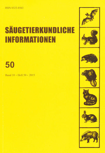 Görner: Säugetierkundliche Informationen, Band 10, Heft 50 (2015)