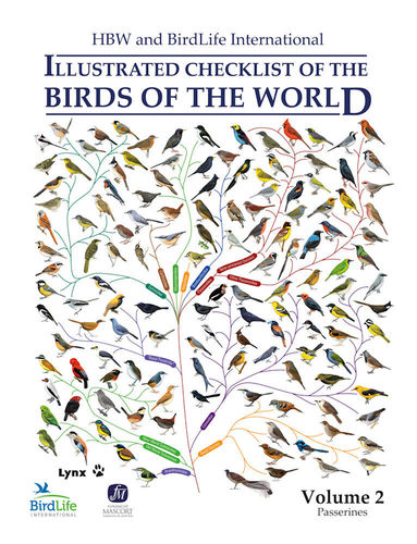 HBW and BirdLife Int Illustrated Checklist Birds of the World - V.2 (Passerines)