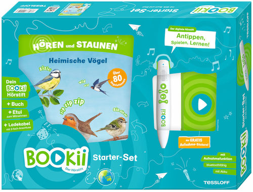BOOKii Starterpaket: Hören und Staunen heimische Vögel