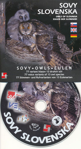 Audio-CD: Eulen der Slowakei - Owls of Slovakia - Sovy Slovenska