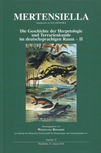 Bischoff (Hrsg.), DGHT: Die Geschichte der Herpetologie und Terrarienkunde im deutschsprachigen Raum