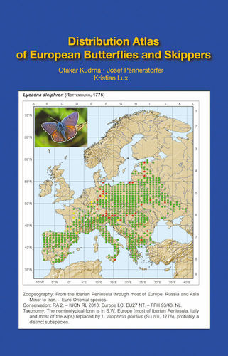 Kudrna, Pennerstorfer, Lux: Distribution Atlas of European Butterflies and Skippers, Edition 3