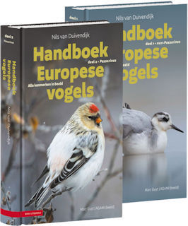 van Duivendijk, Guyt Handboek Europese vogels Deel 1 non-Passerine, Deel 2 Passerines  Alle kenmerke